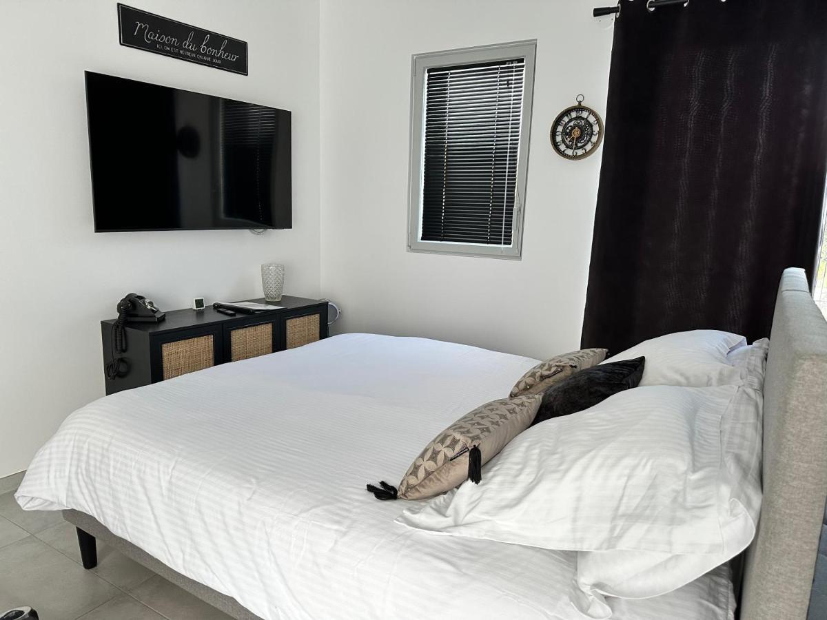 La Villa Perchee Calme, Sauna, Parking Prive Saint-Prix  Bagian luar foto